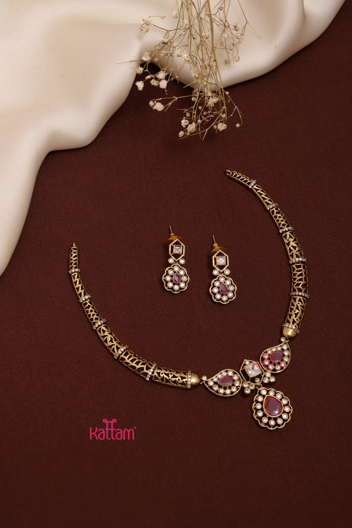 Yamini - Hasli Ruby Choker