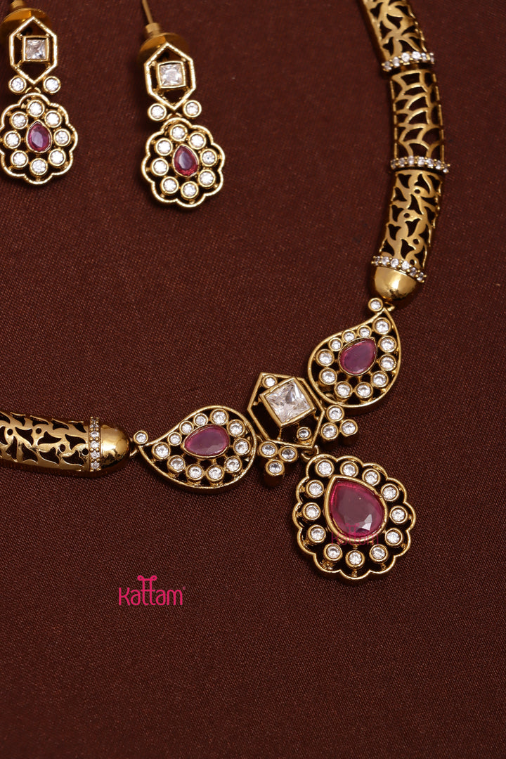 Yamini - Hasli Ruby Choker