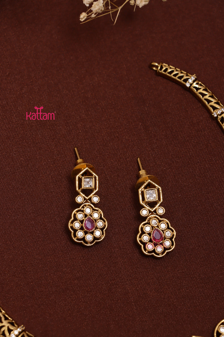 Yamini - Hasli Ruby Choker