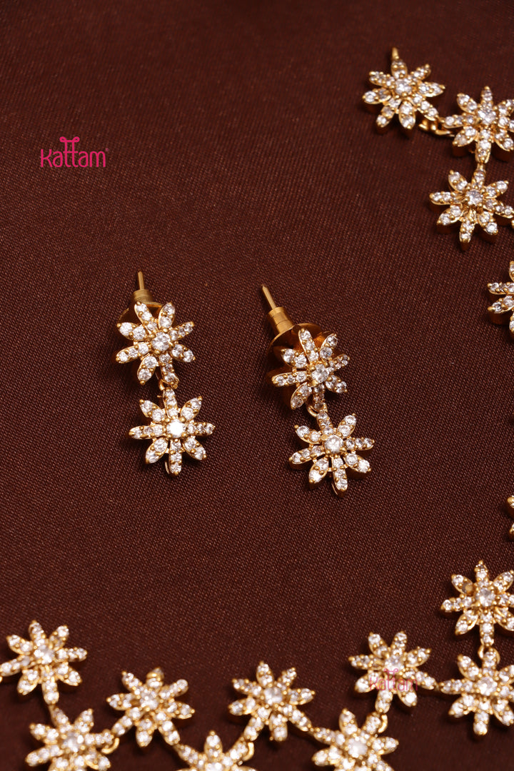 AD Nakshatra White Stone Choker