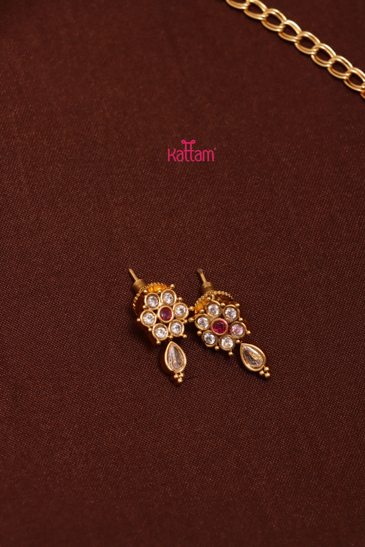 Inba - Multistone Flower Choker