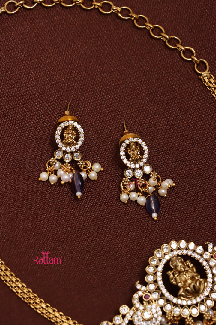 Mahira - Goddess Purple Choker