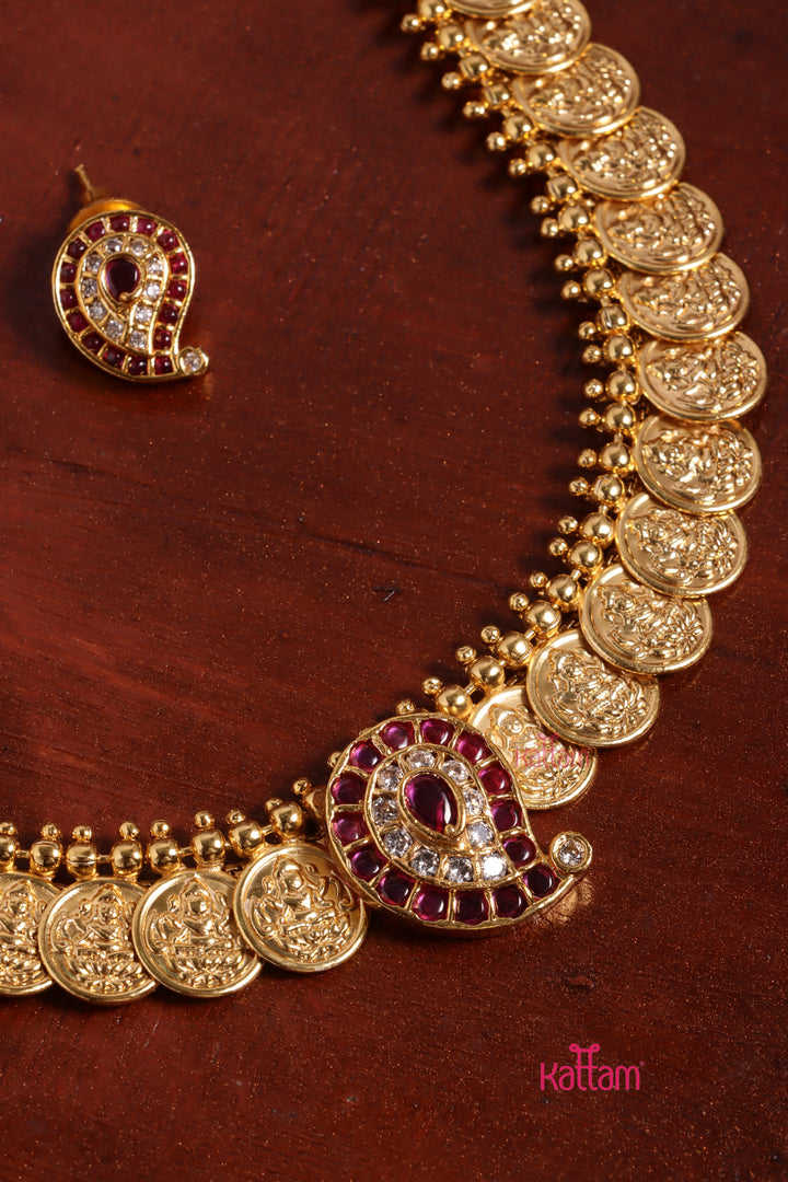 Goddess Coin Manga Choker - Ruby