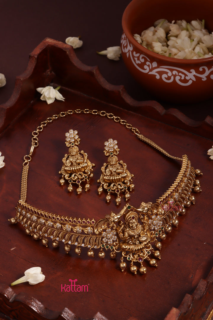 Vinitha -  Lakshmi Semibridal Choker