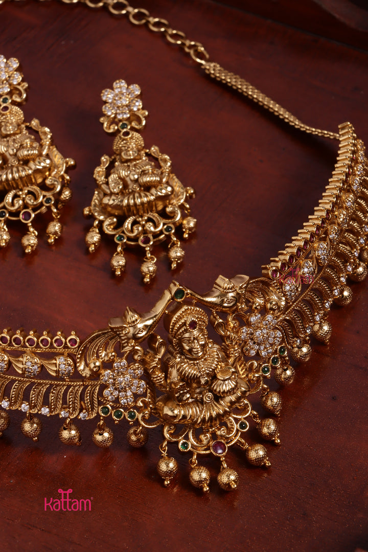 Vinitha -  Lakshmi Semibridal Choker