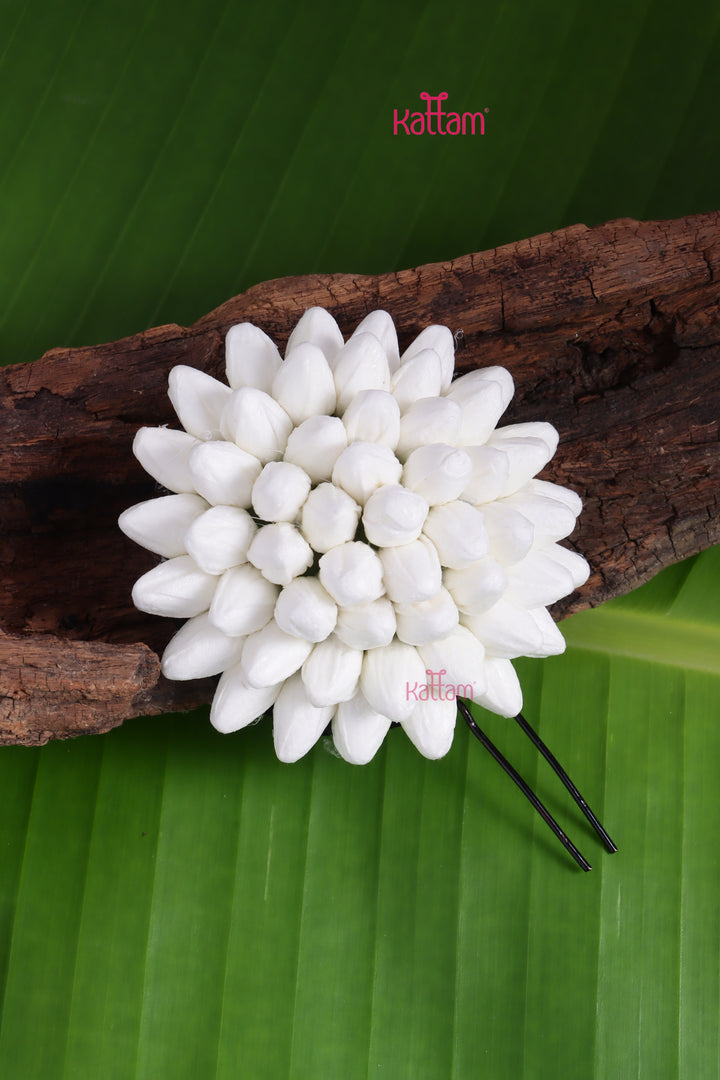 Real look like Jasmine Flower / Mallipoo Bun Pin - Medium