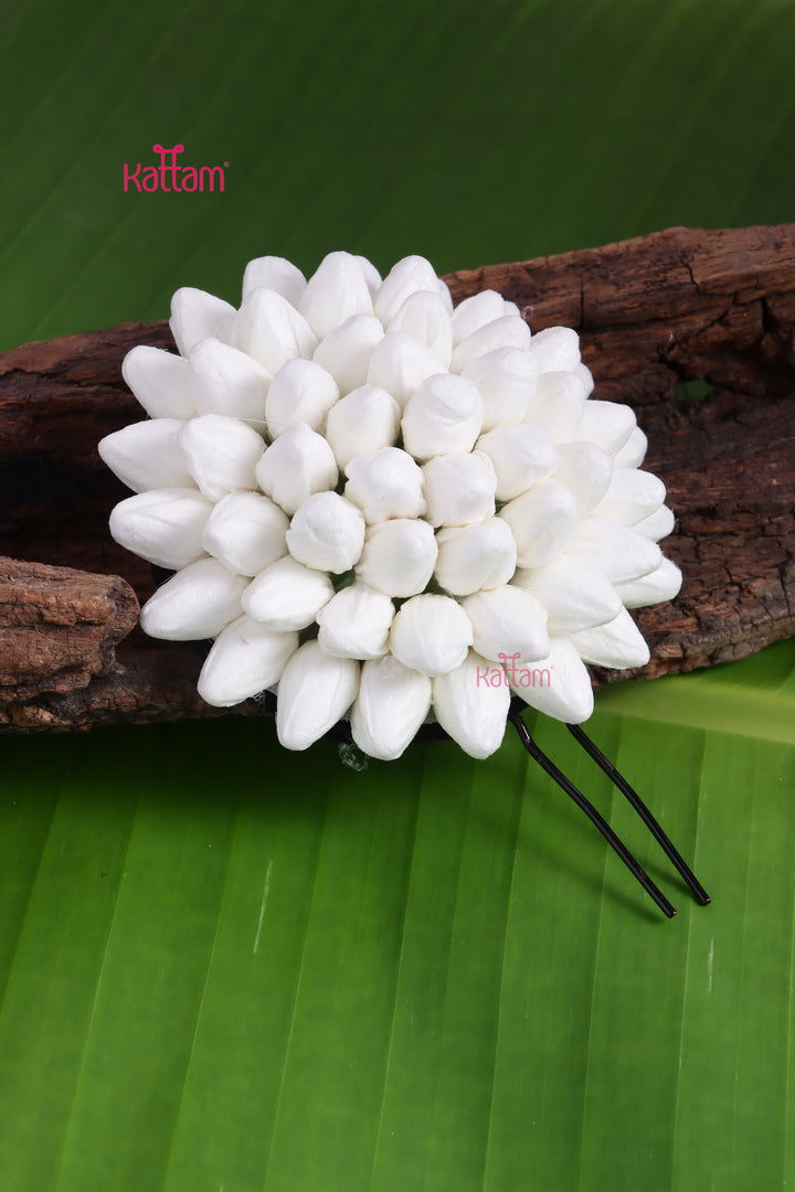 Real look like Jasmine Flower / Mallipoo Bun Pin - Medium