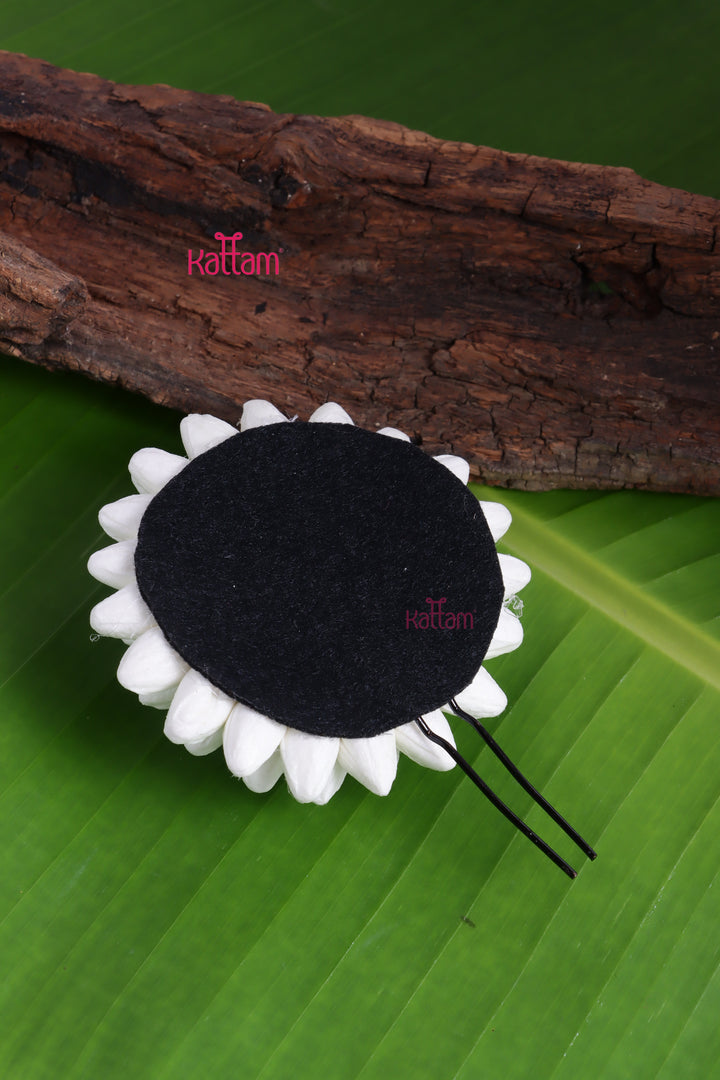 Real look like Jasmine Flower / Mallipoo Bun Pin - Medium