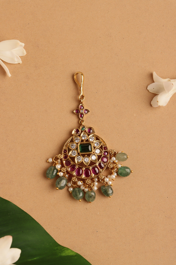 Chandbali Beads MaangTikkaTikka