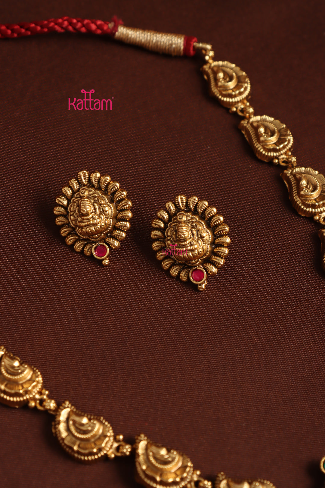 Udhaya Peacock Necklace - Design 1