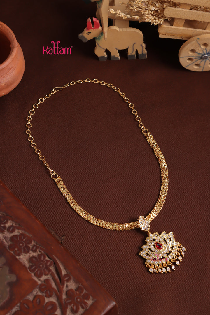 Gati Stone Attigai - Design 32 (No Earrings)