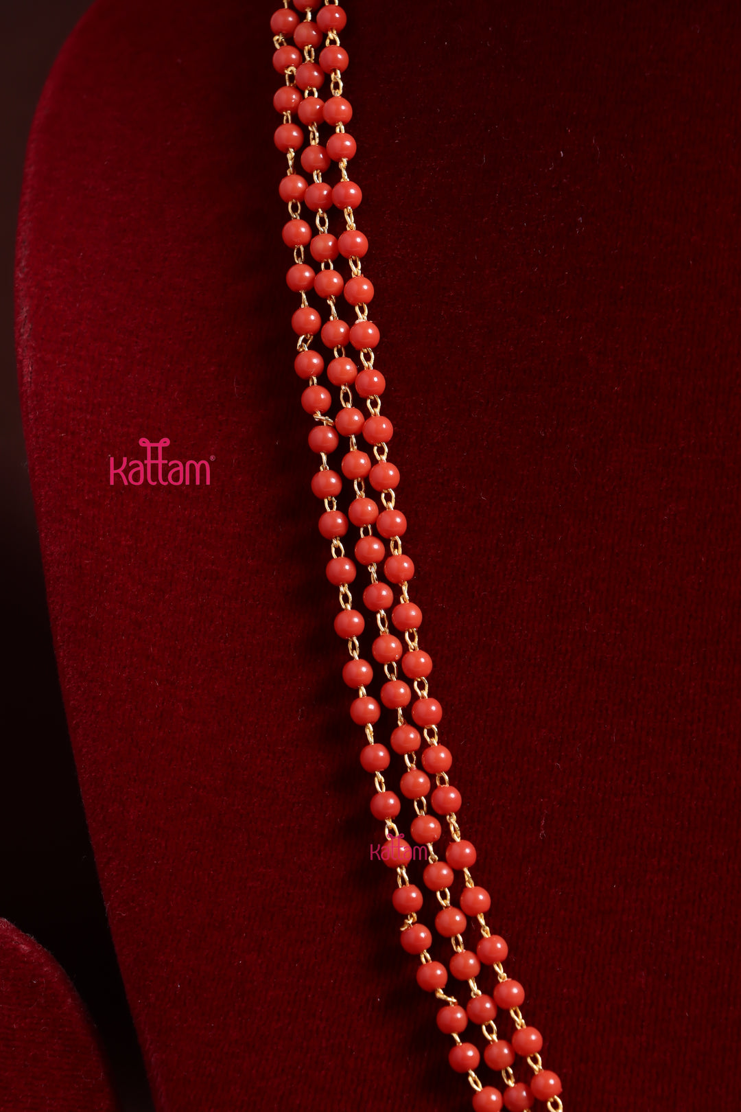 3MM 3L - Coral Mala