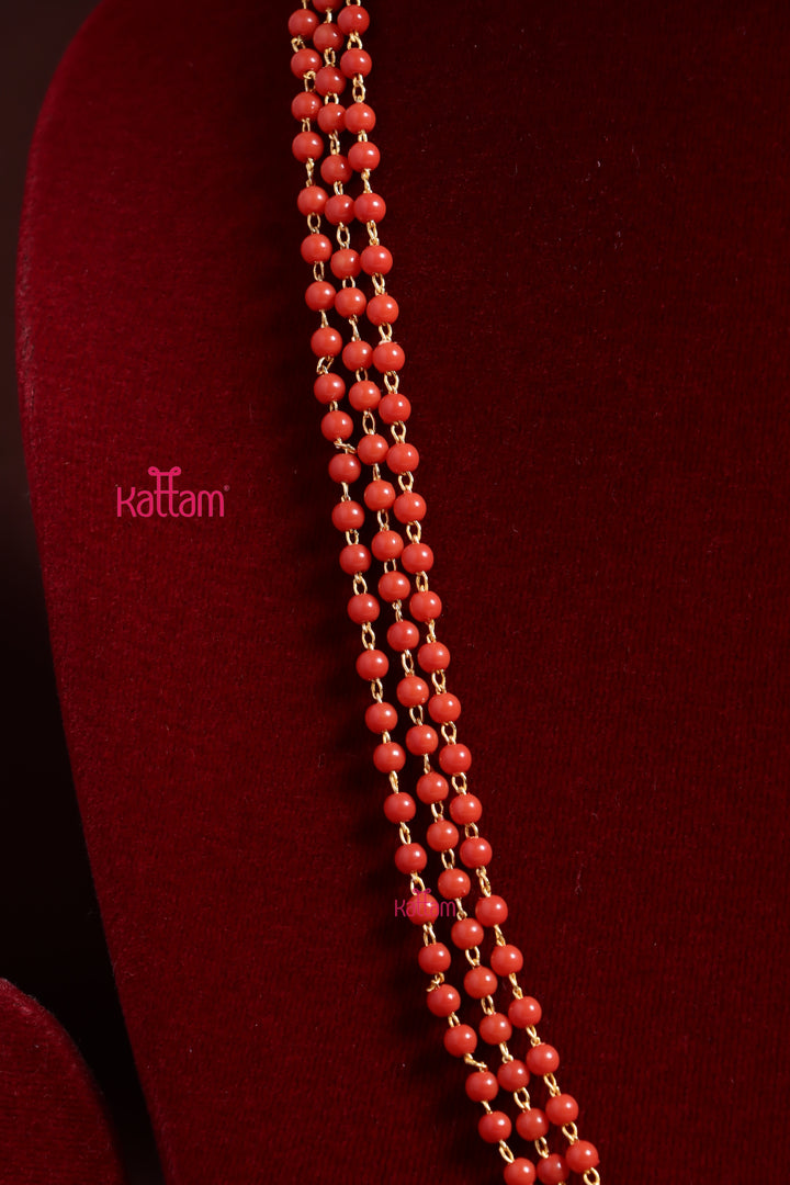 3MM 3L - Coral Mala