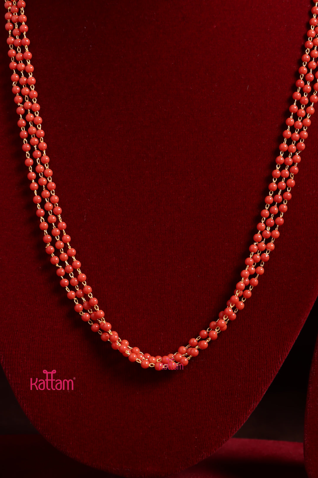 3MM 3L - Coral Mala
