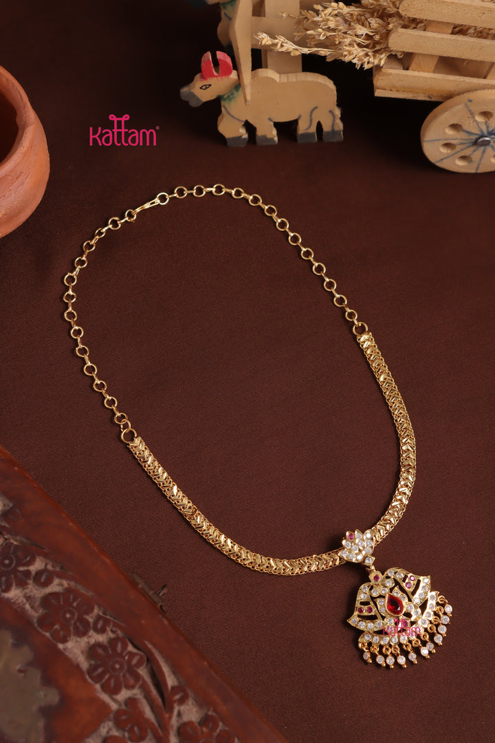 Gati Stone Attigai - Design 35 (No Earrings)