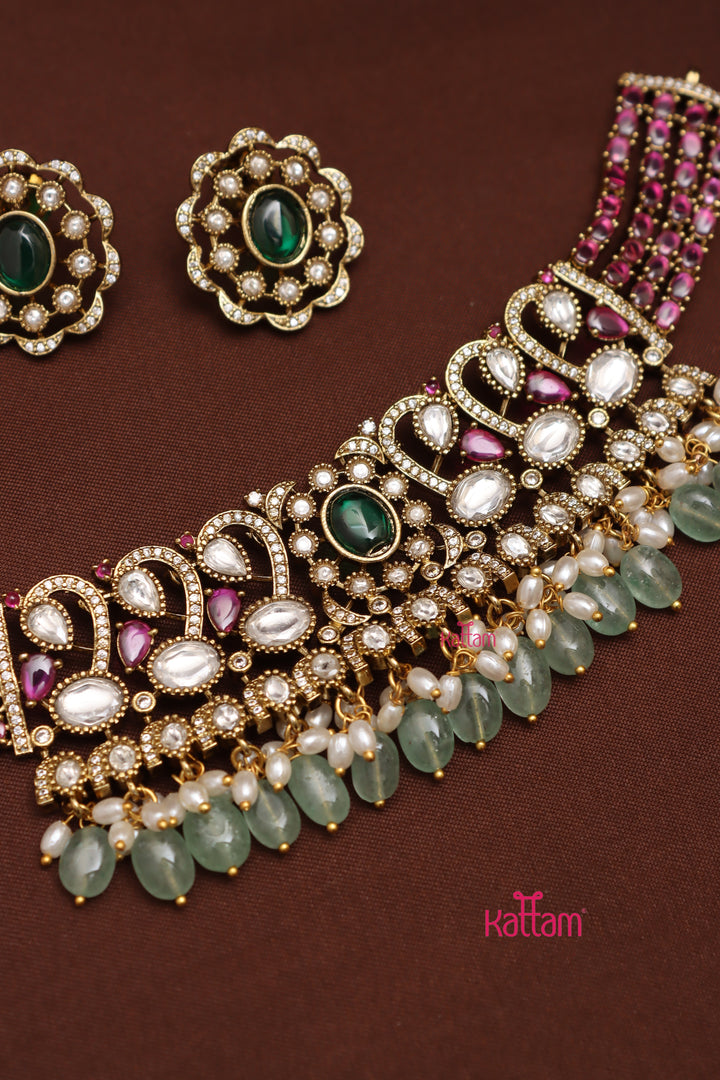 Tamannah - Victorian Diamond Choker