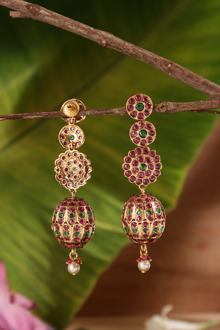 Naruvi - Ball Drop Statement Jhumka