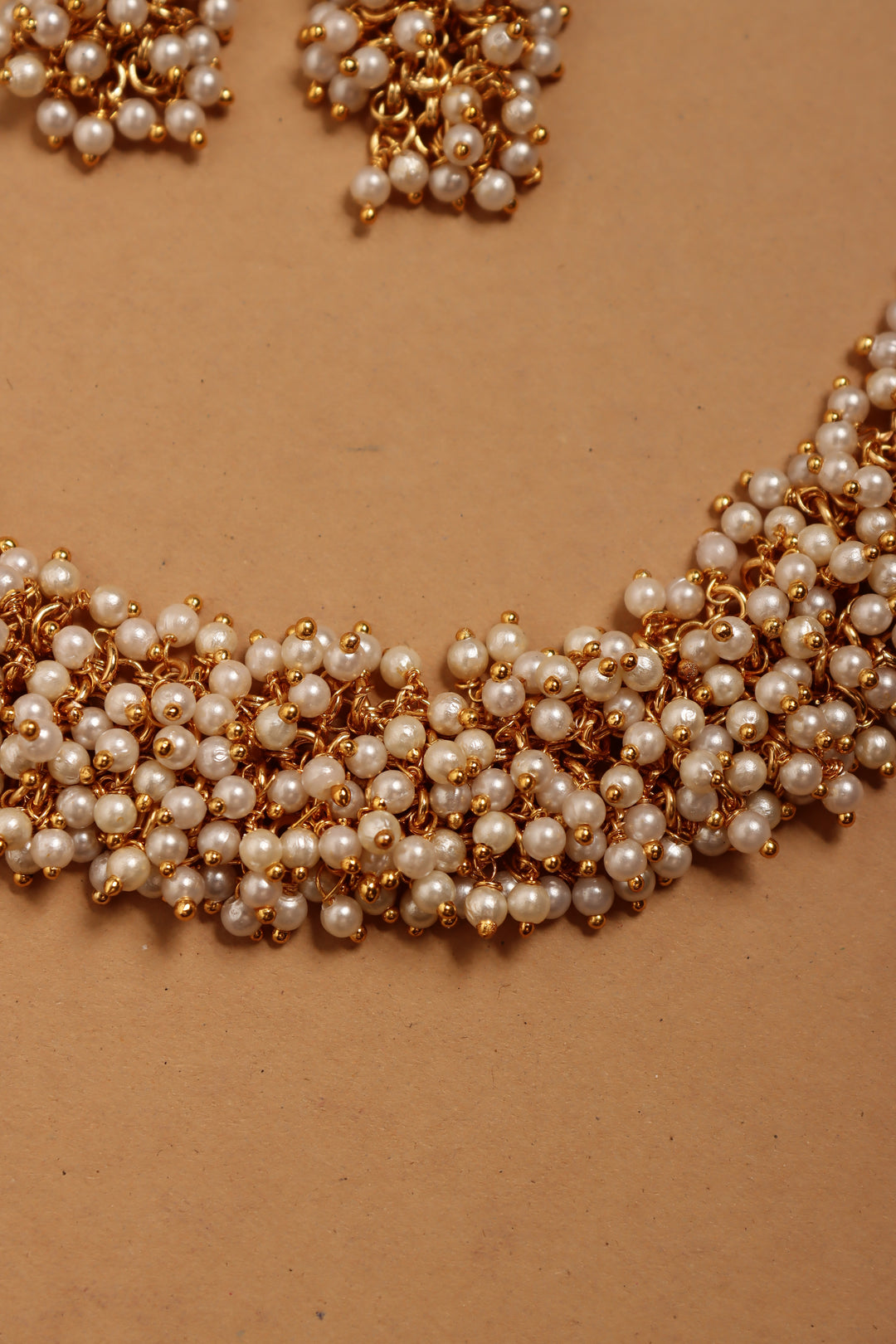 Pearl Cluster Choker