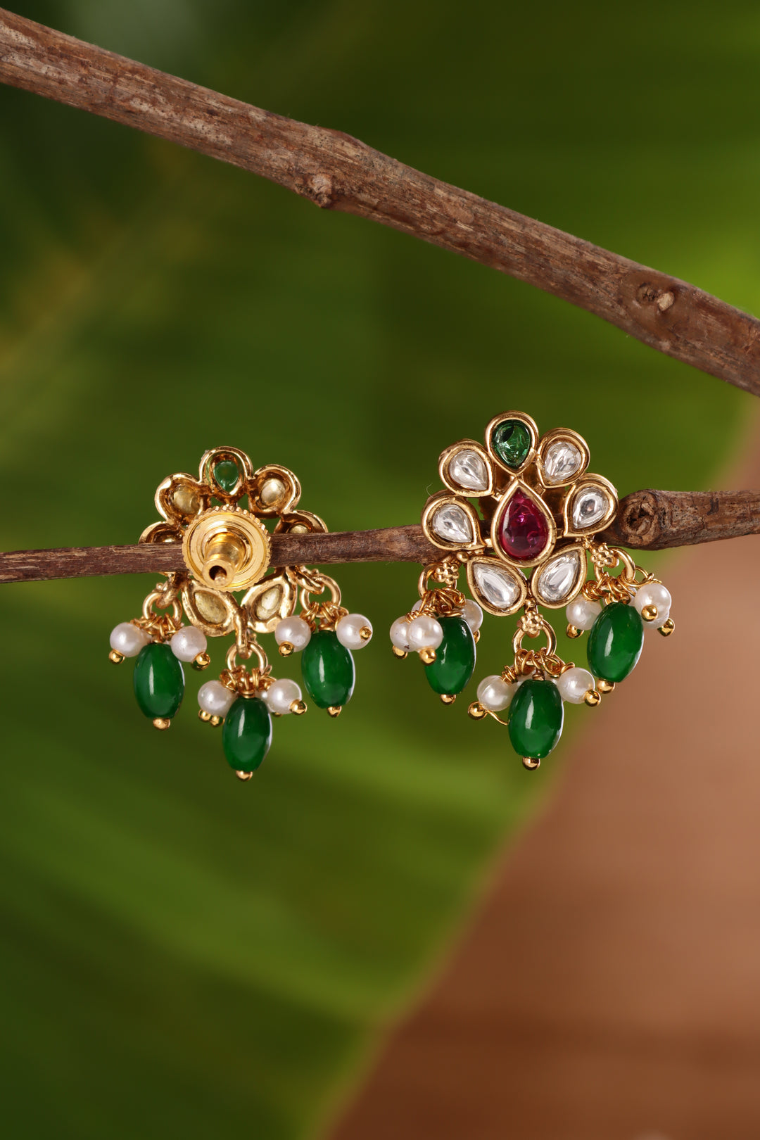 Motif Multistone Earring
