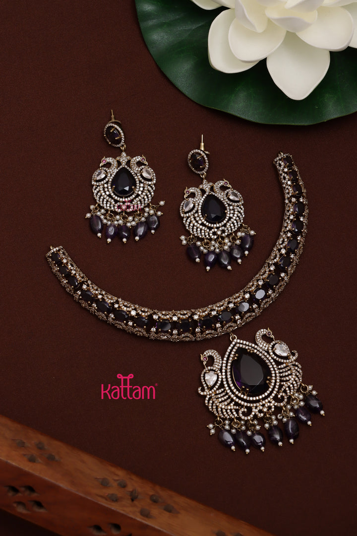 Sofia - Purple Hasli Choker