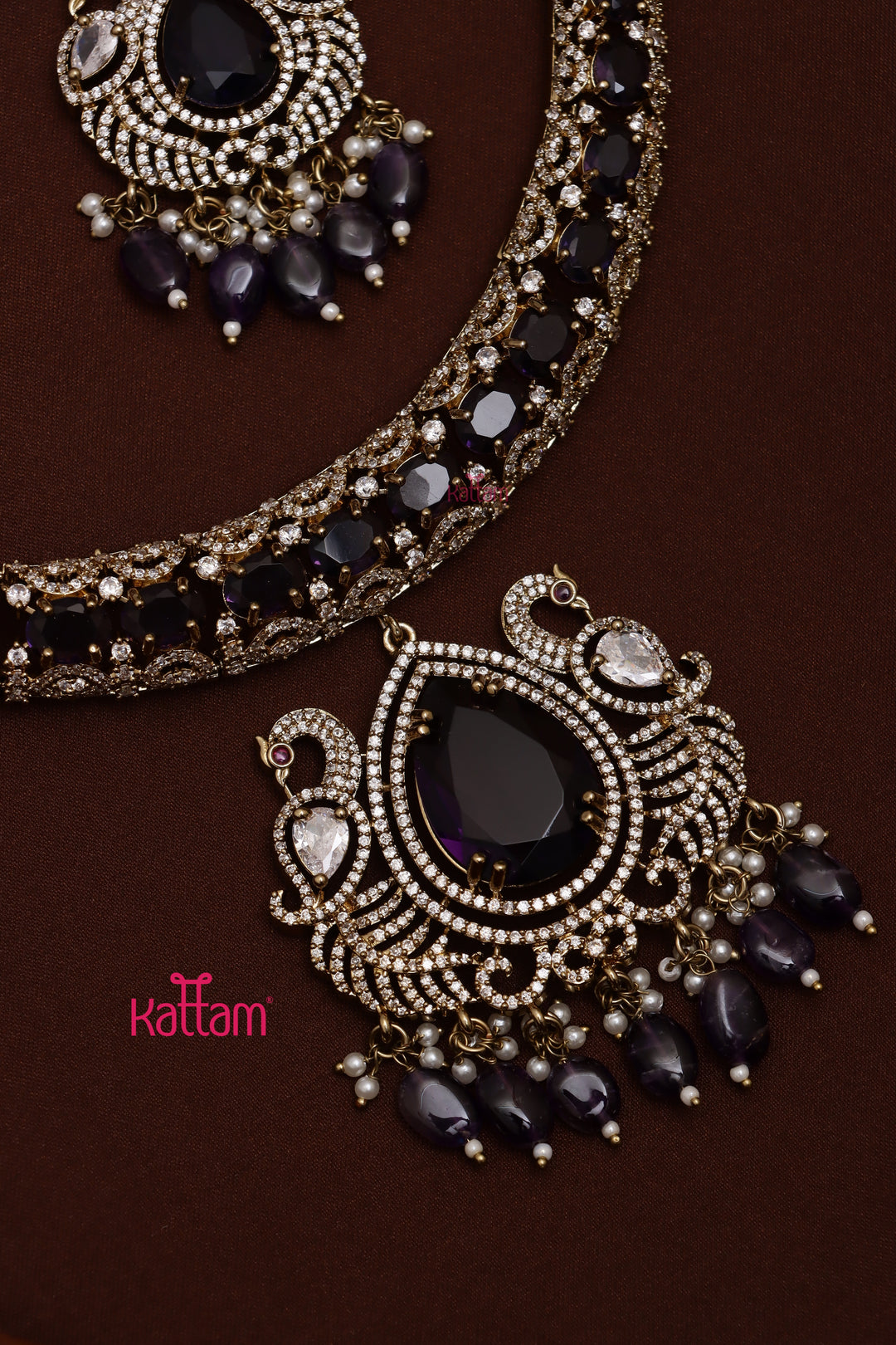 Sofia - Purple Hasli Choker