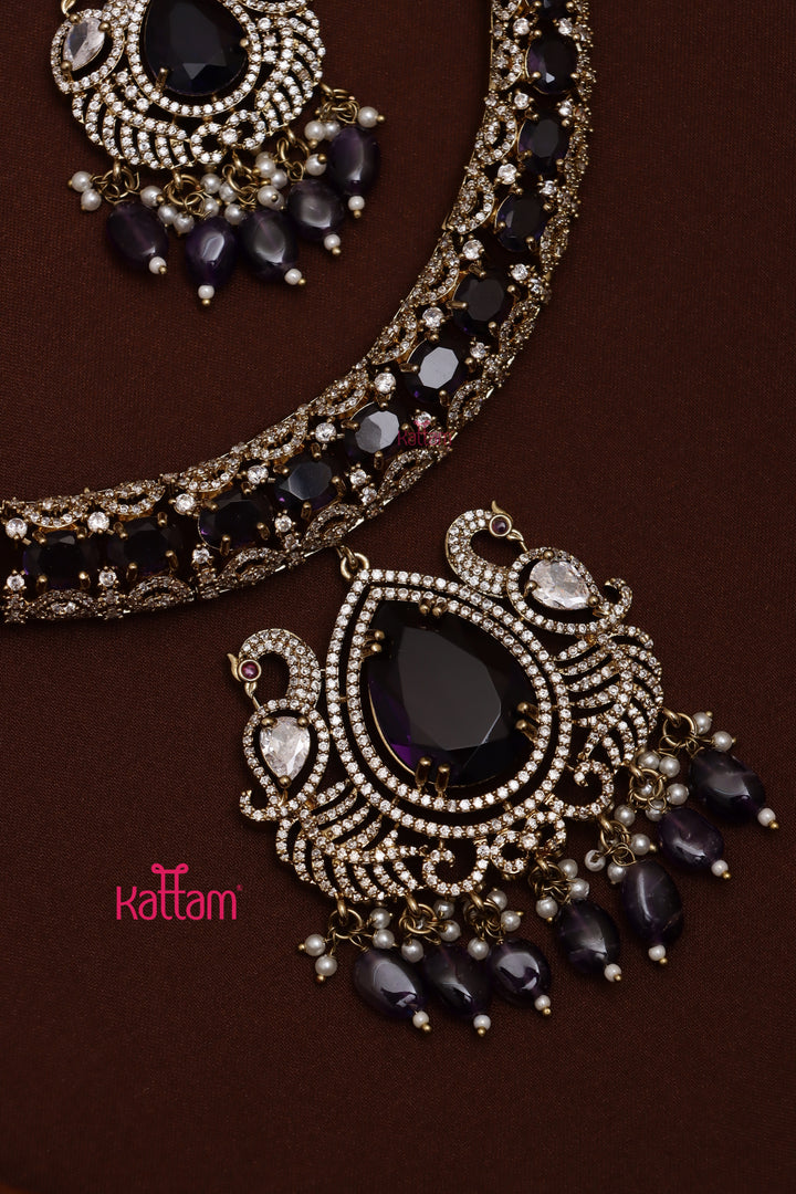 Sofia - Purple Hasli Choker
