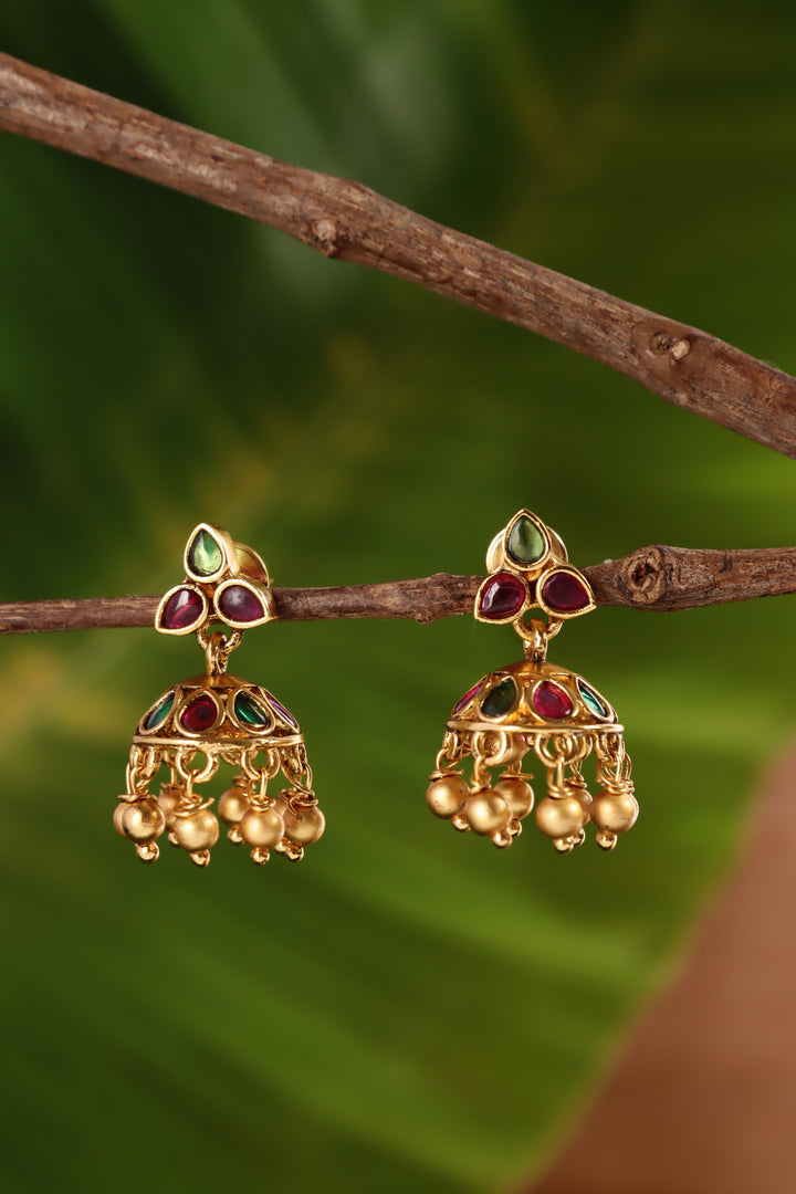 Rubygreen Thilak Jhumka
