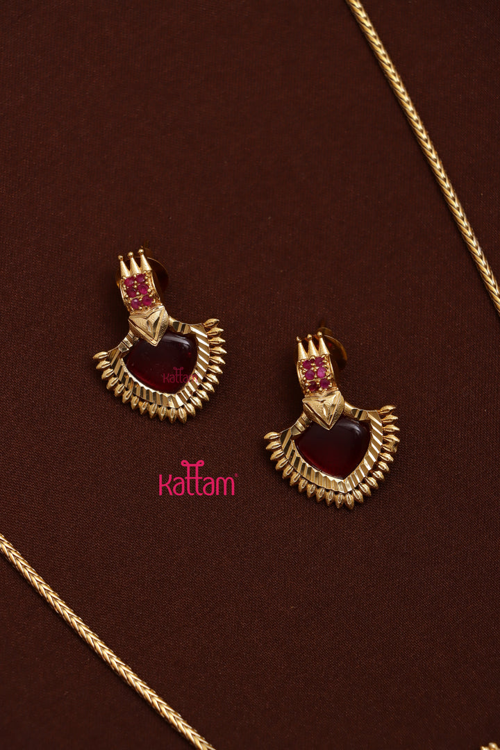 Vaishu - Palakka Ruby Chain