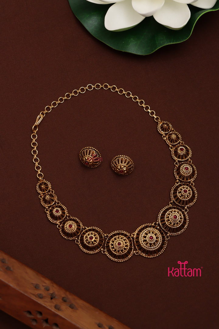 Malavi - Patterned Choker