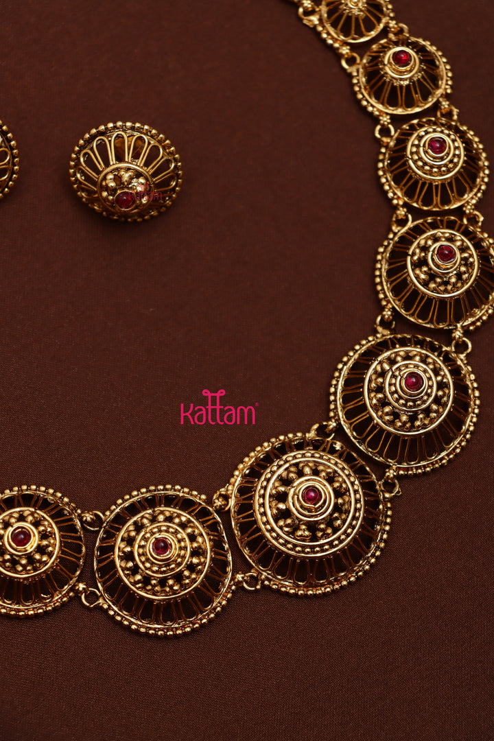 Malavi - Patterned Choker