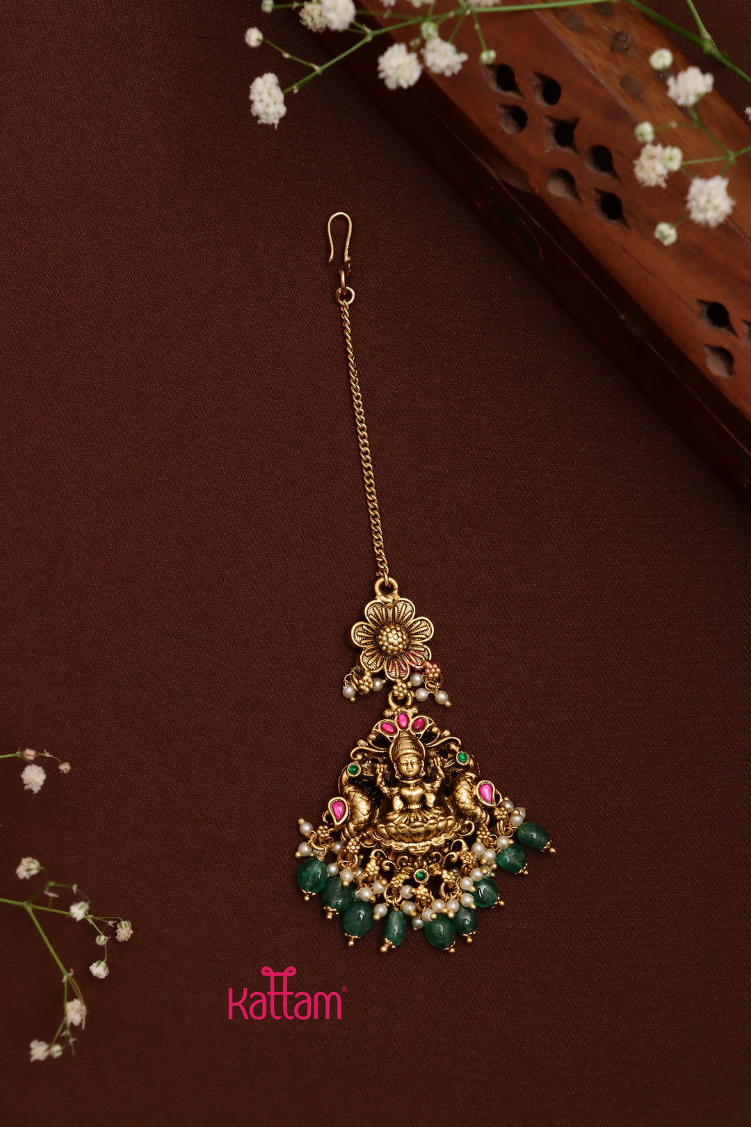 Lakshmitha Flower Maangtikka - Design 3