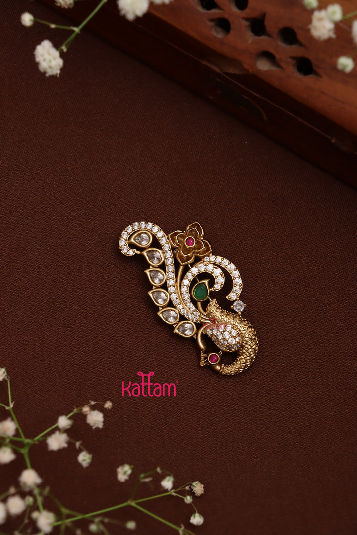 Peacock Saree Pin