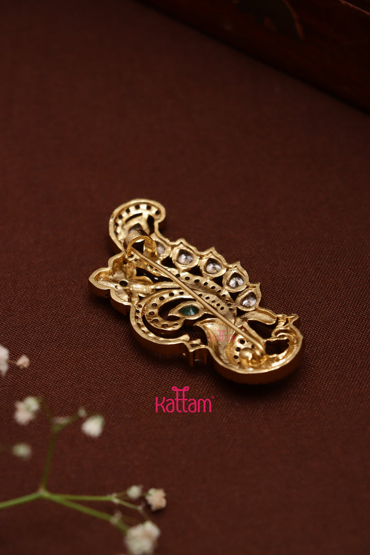 Peacock Saree Pin