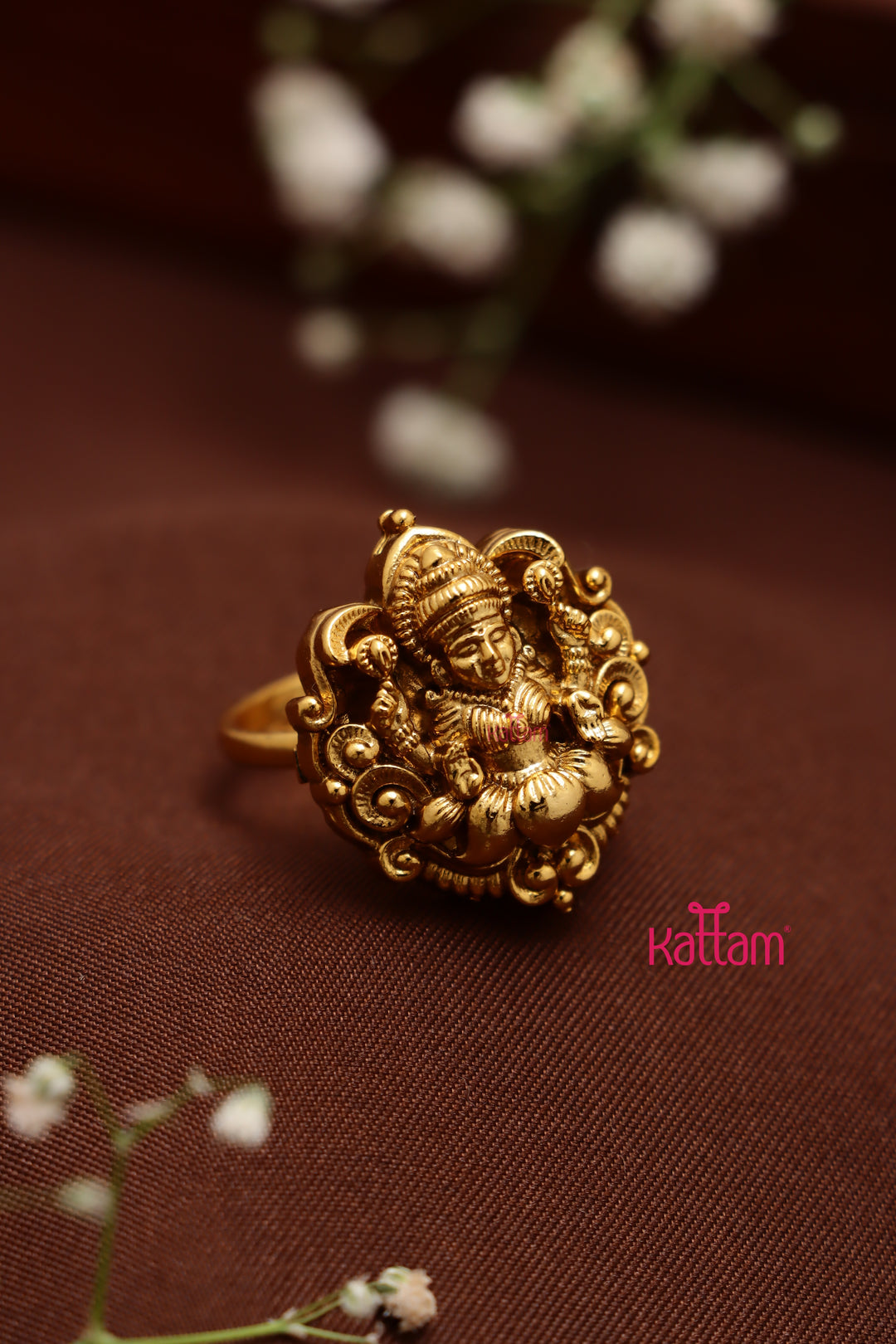 Lakshmi Traditional Ring ( Adjustable )