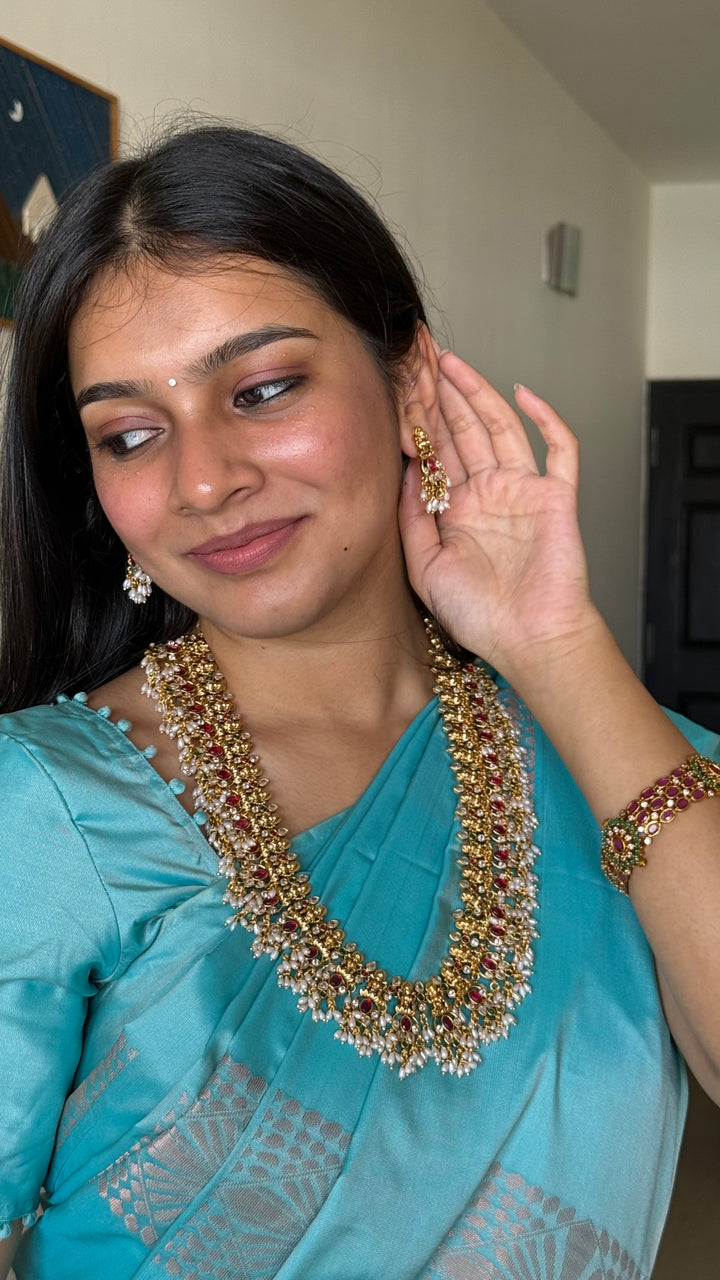 Goddess Lakshmi Grand Guttapusalu Haram