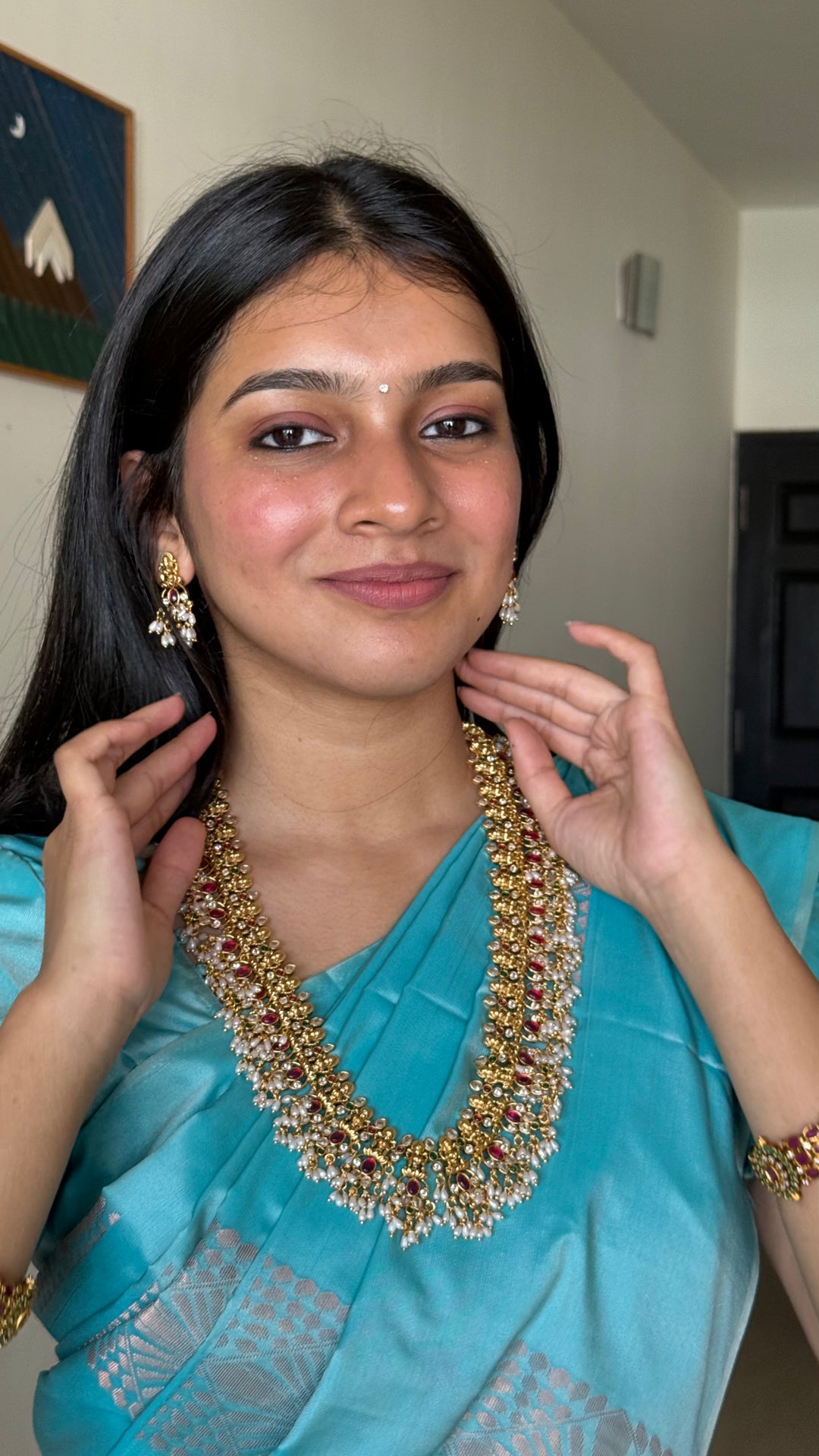Goddess Lakshmi Grand Guttapusalu Haram