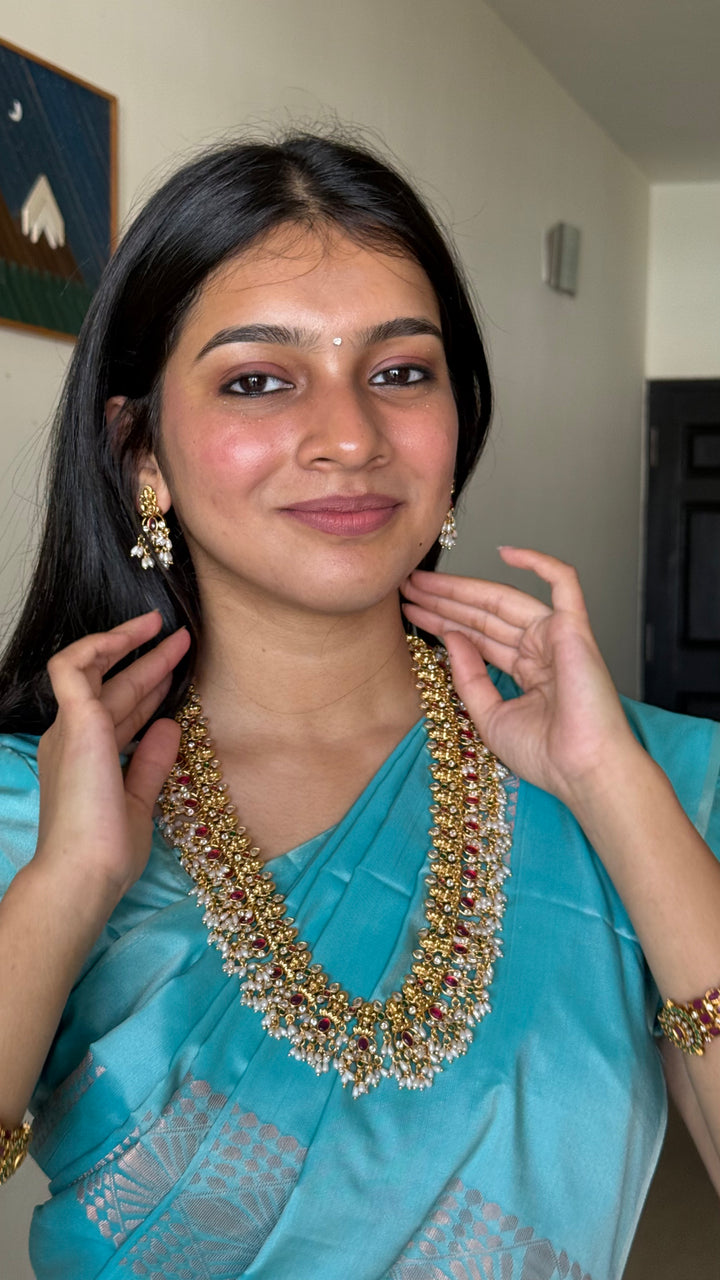 Goddess Lakshmi Grand Guttapusalu Haram