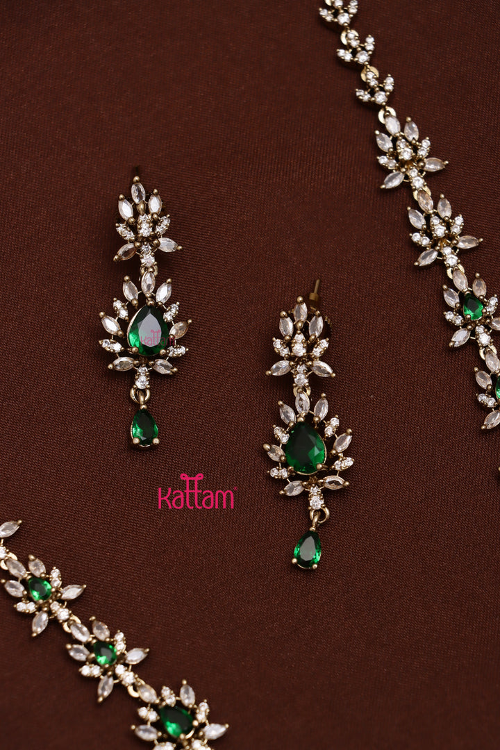 Sofi - AD Elegant Green Haram