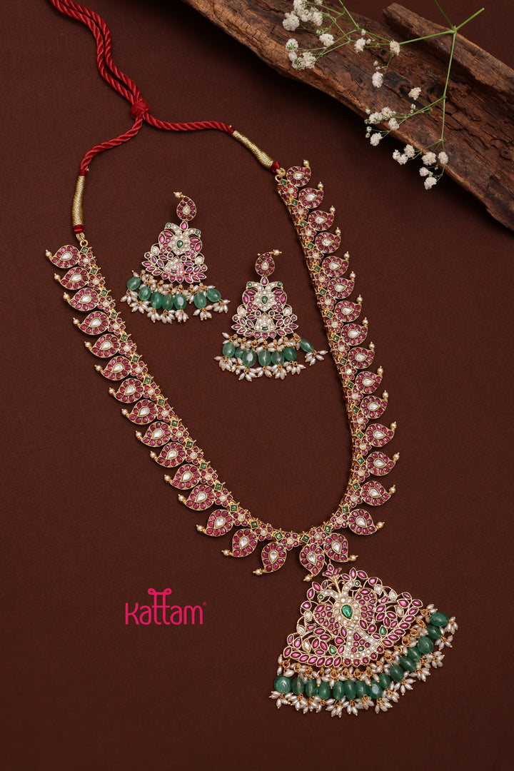 Vedha - Kundan  Manga Bridal  Haram