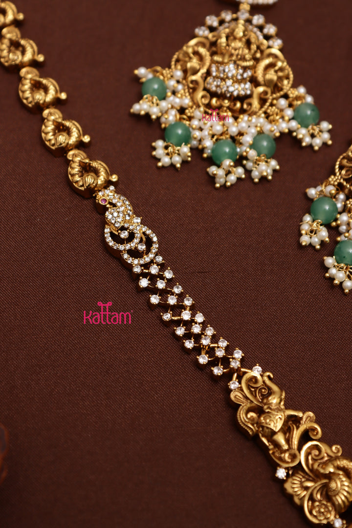 Thendral - Peacock Beaded Haram