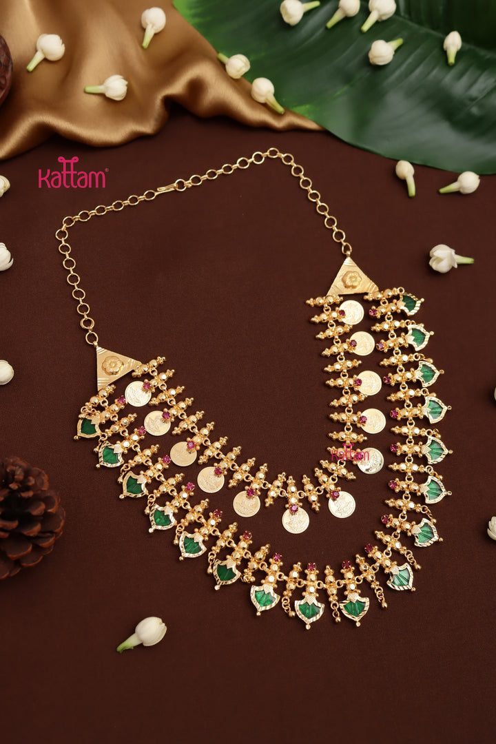 Kerala Palakka Layered Necklace
