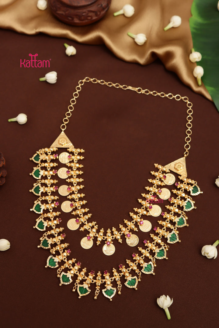 Kerala Palakka Layered Necklace