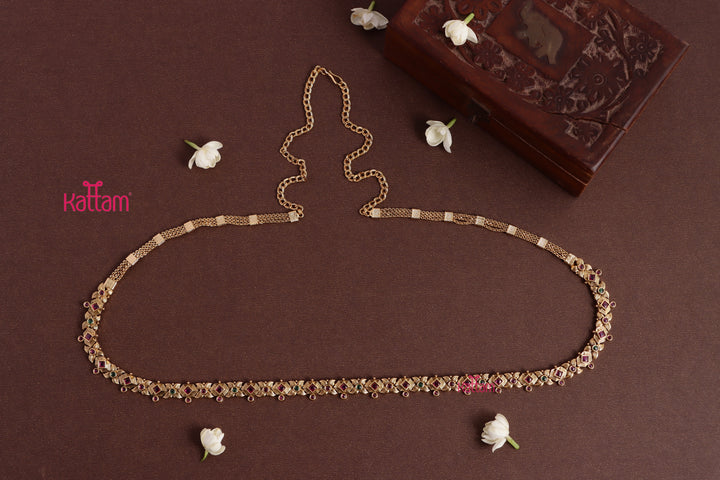 Patterned Stone Hipchain