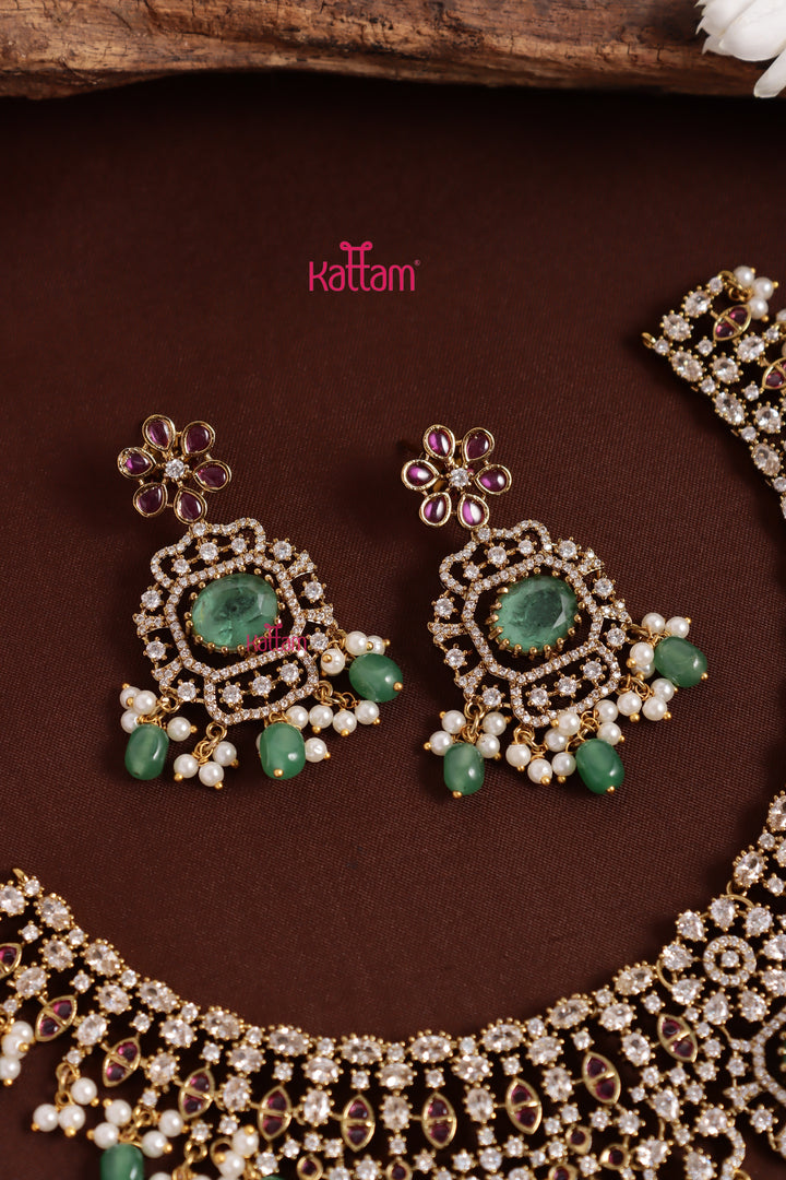 Apsara - Semi Bridal Stone Choker