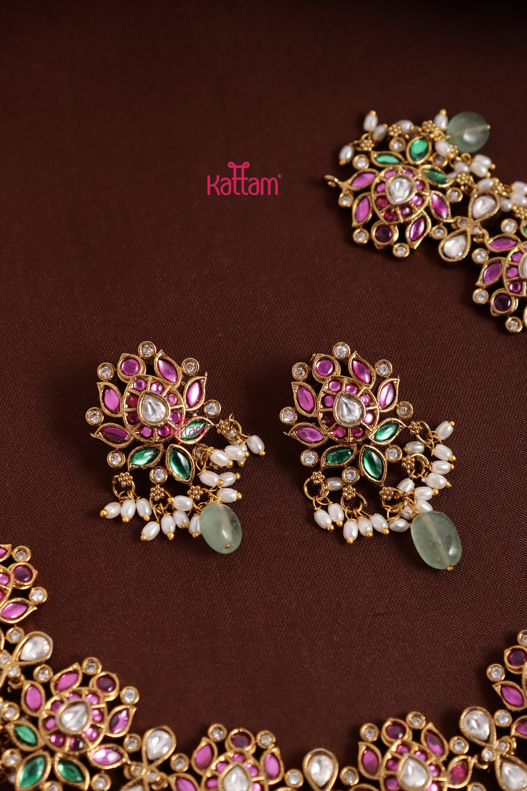 Tamara - Lotus Beaded Choker