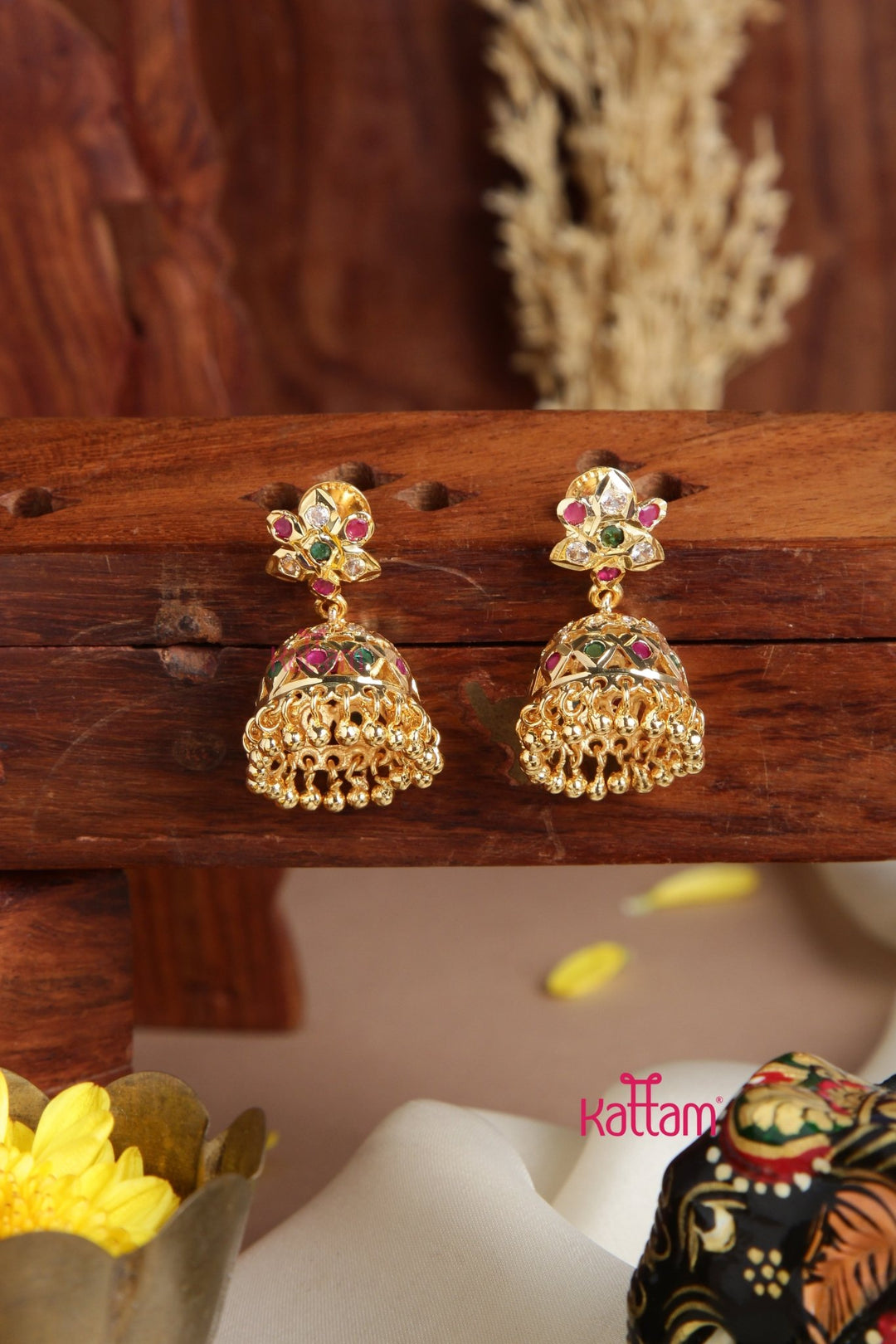 Aarunya - Gati Multi Jhumka - E953