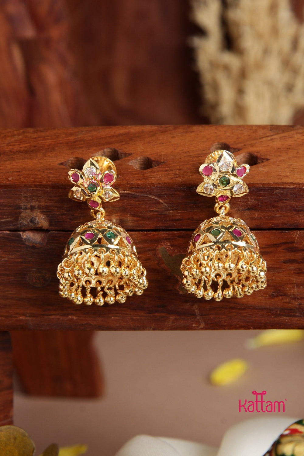 Aarunya - Gati Multi Jhumka - E953
