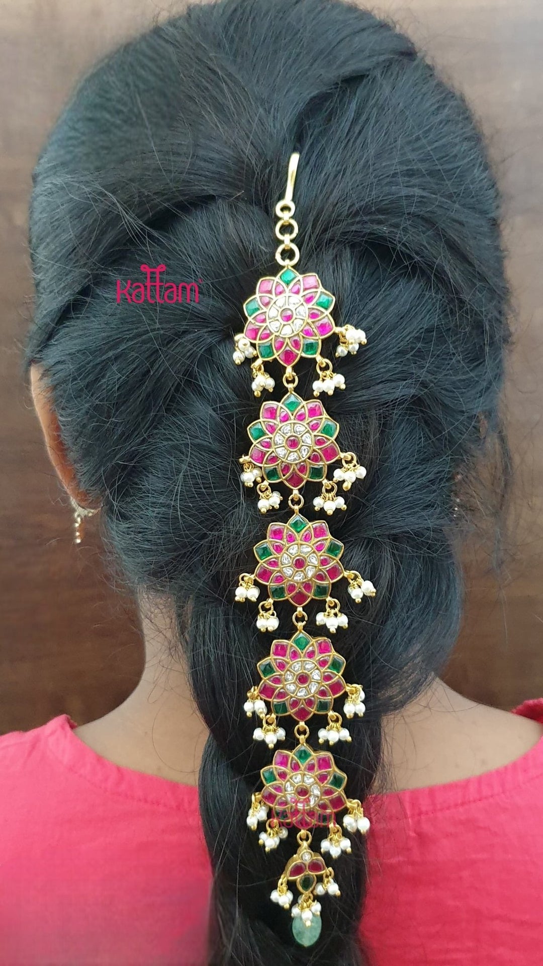 Aathira Kundan Jadau Jadai Billai - Design 1 - JB100