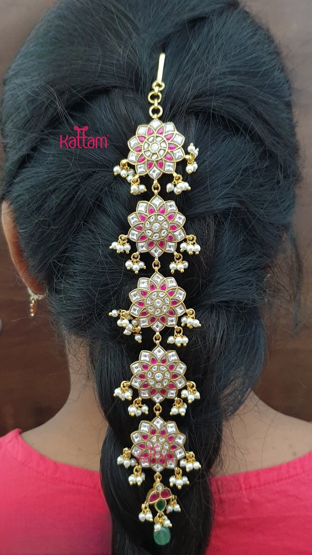 Aathira Kundan Jadau Jadai Billai - Design 3 - JB102
