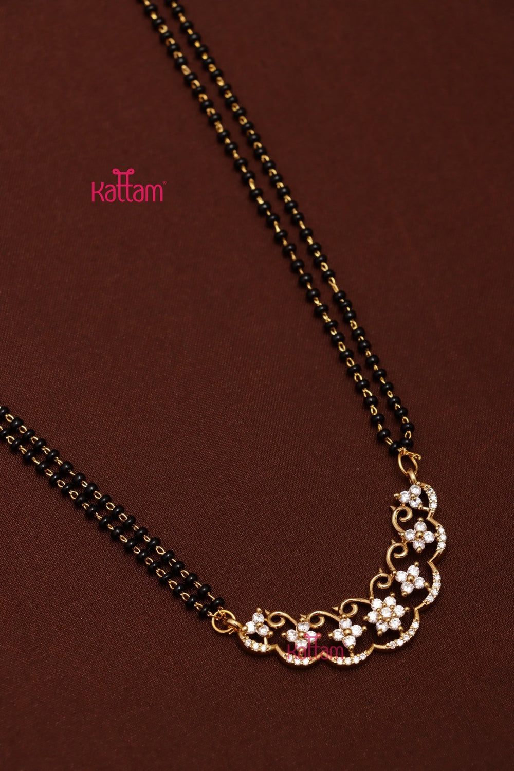 AD Flower Dollar Mangalsutra - N3671